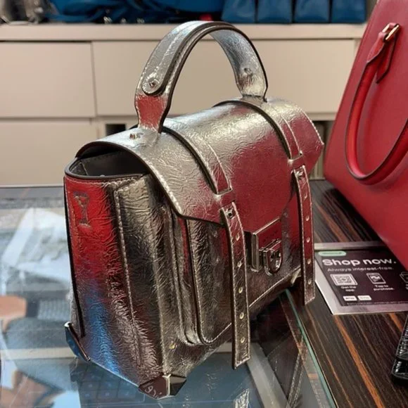 Michael Kors Manhattan Medium School Satchel - Picture 3 of 16